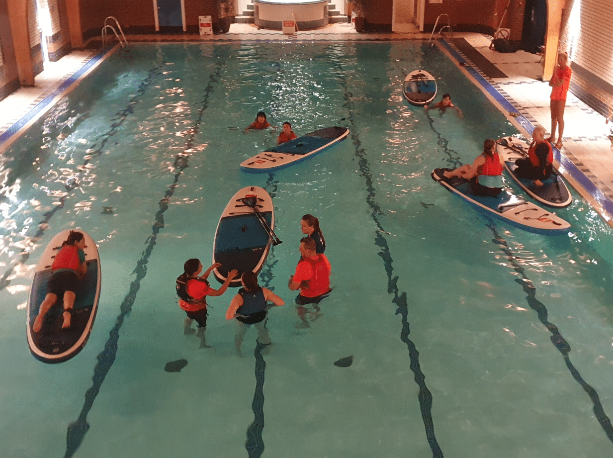 Pool SUP Rescue Technique Clinic in Thames Ditton, photo 2