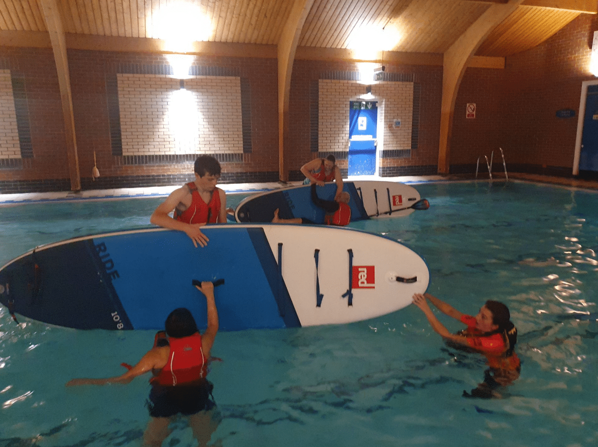 Pool SUP Rescue Technique Clinic in Thames Ditton, photo 4