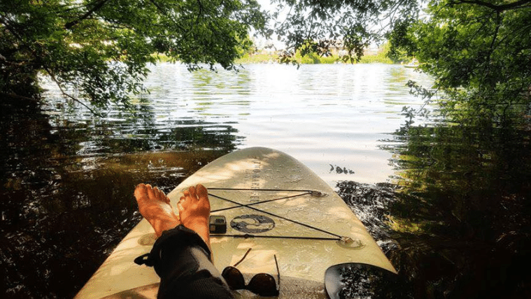 1-Hour Paddleboard Taster Lessons at Alderford Lake gallery 3