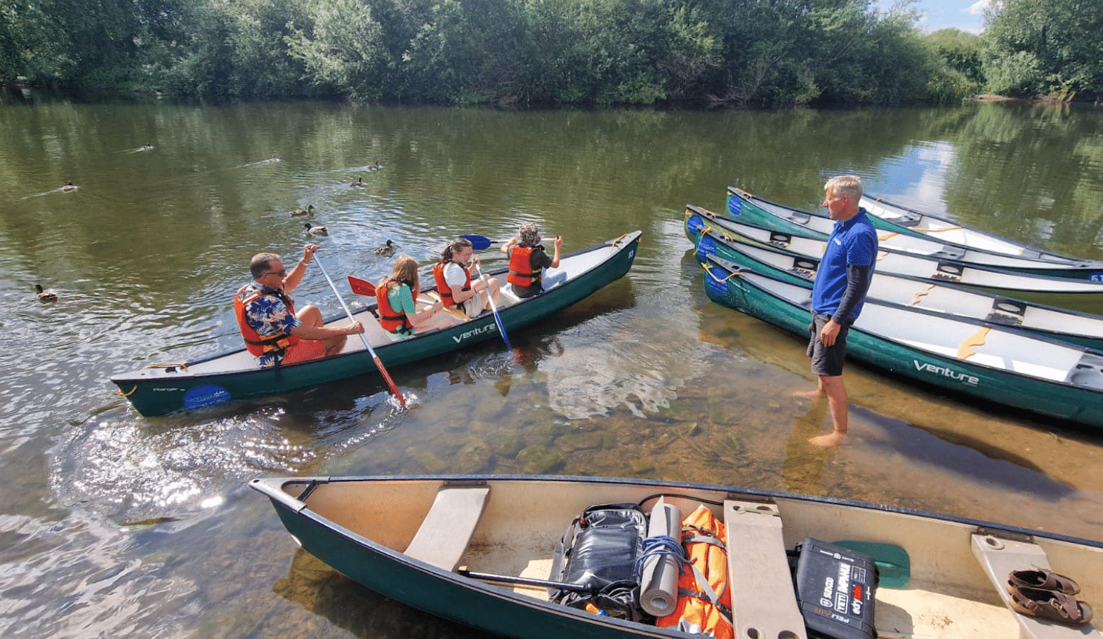 Half-Day Self-Guided Canoe Trip on the River Wye gallery 5