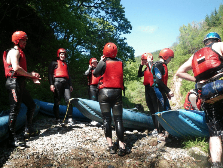 White Water 'Funyakking' in Kinlochleven, Scotland, photo 2