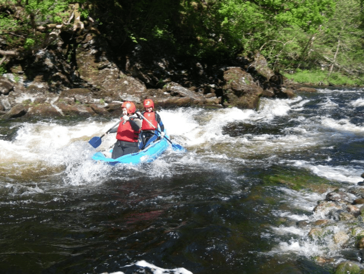 White Water 'Funyakking' in Kinlochleven, Scotland, photo 3