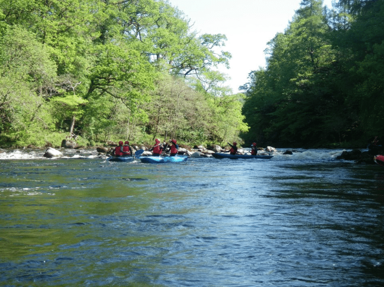 White Water 'Funyakking' in Kinlochleven, Scotland gallery 2