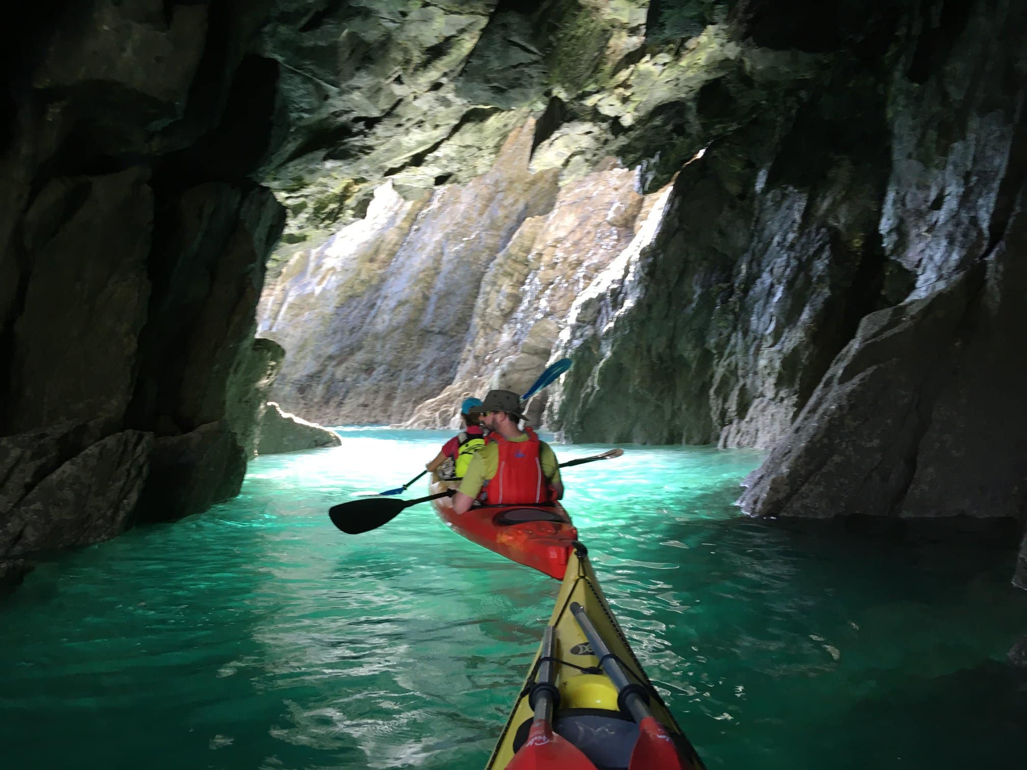 Full Day Guided Kayaking Geopark Sea Safari in Torquay - adventuro