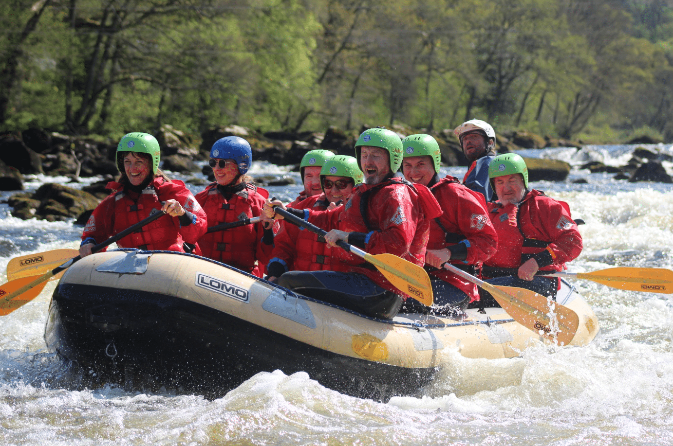 White Water Rafting on the River Tay, photo 3