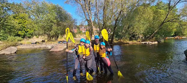 White Water Kayaking Adventure on the River Dee, Llangollen, photo 2