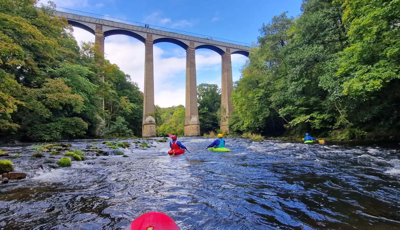 White Water Kayaking Adventure on the River Dee, Llangollen gallery 2