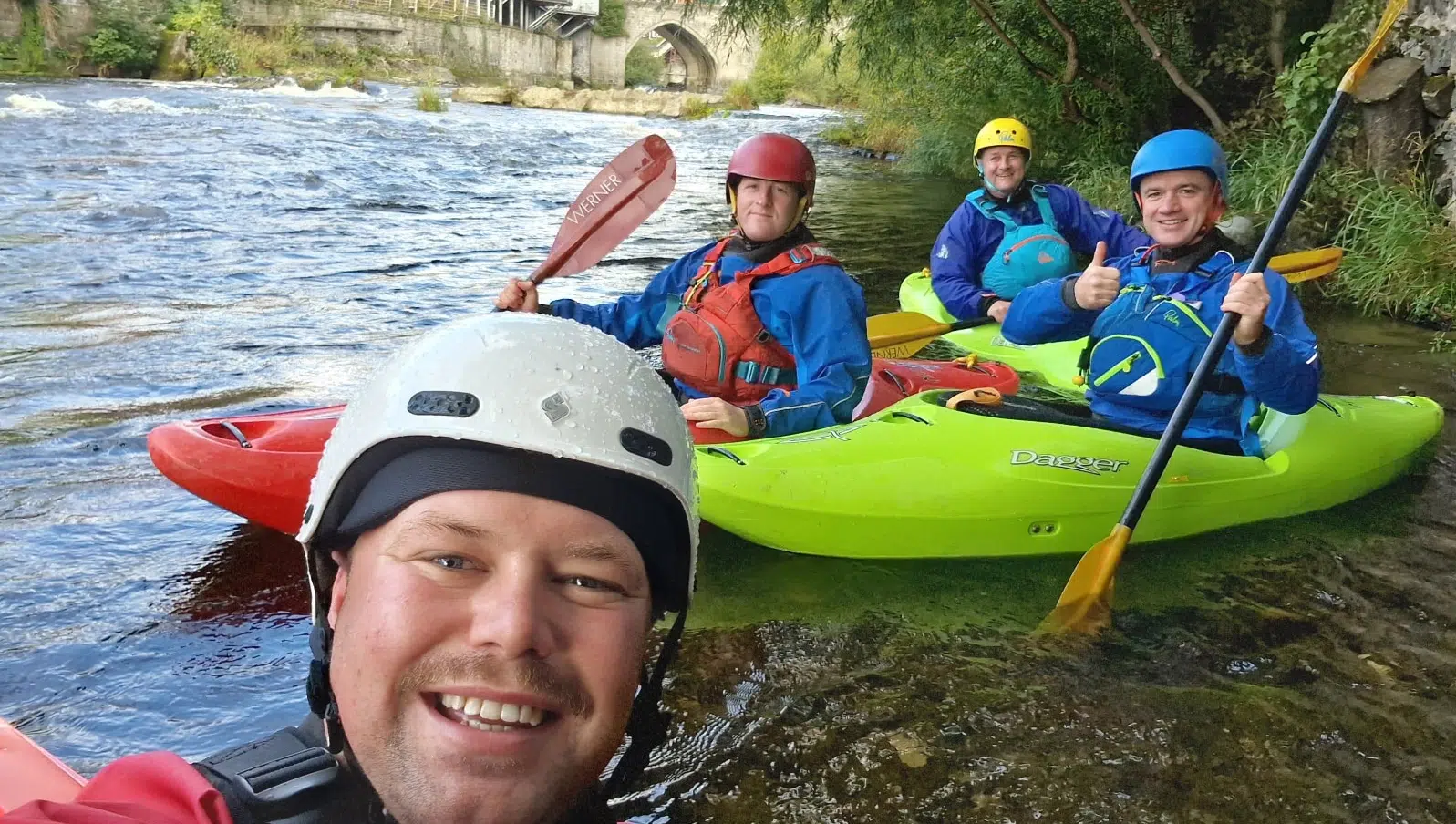 White Water Kayaking Adventure on the River Dee, Llangollen gallery 4