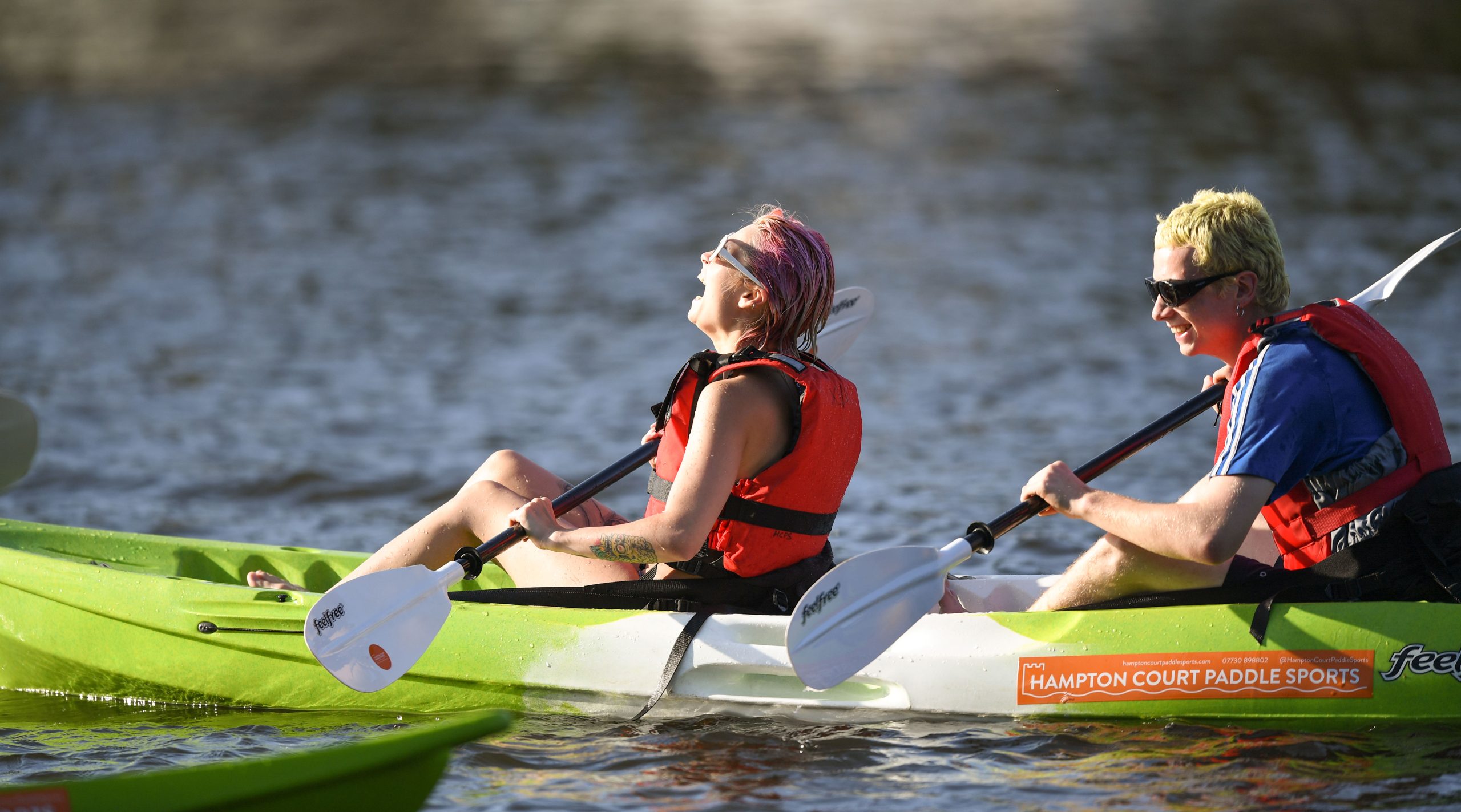 Double Sit-On-Top Kayak Hire – River Thames, Surrey, photo 4