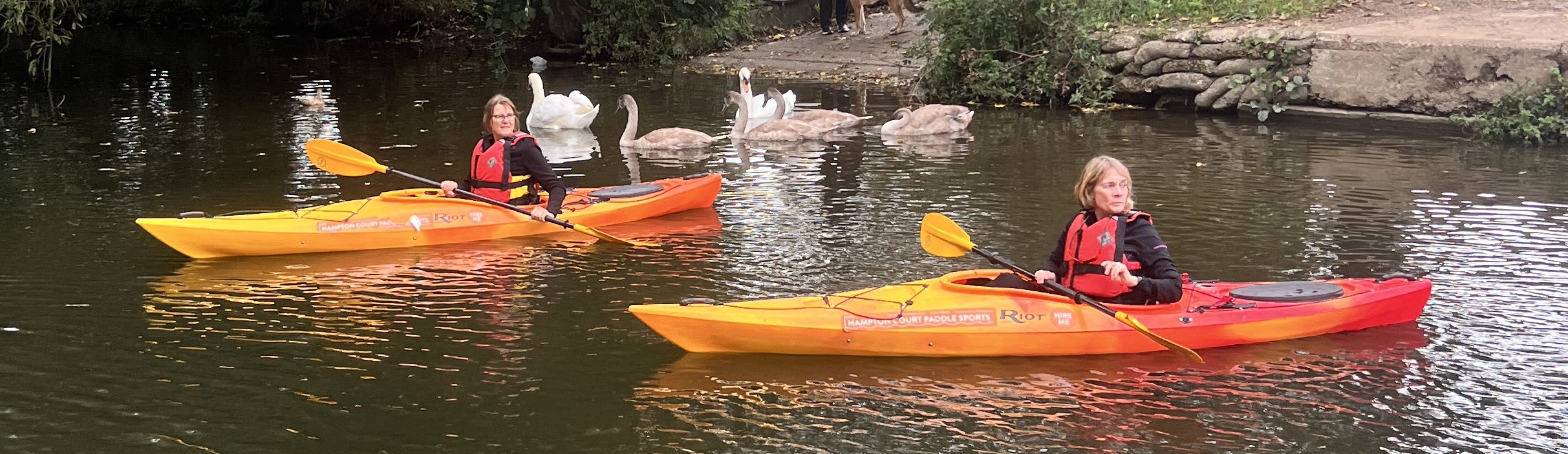 Single Touring Kayak Hire – River Thames, Surrey, photo 5