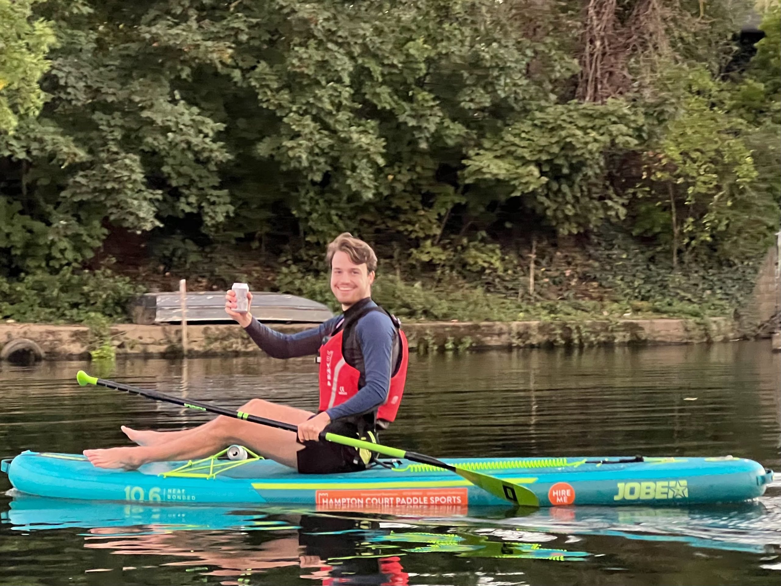 Beginner 90-Minute 1-1 SUP Lesson – River Thames, Surrey gallery 9