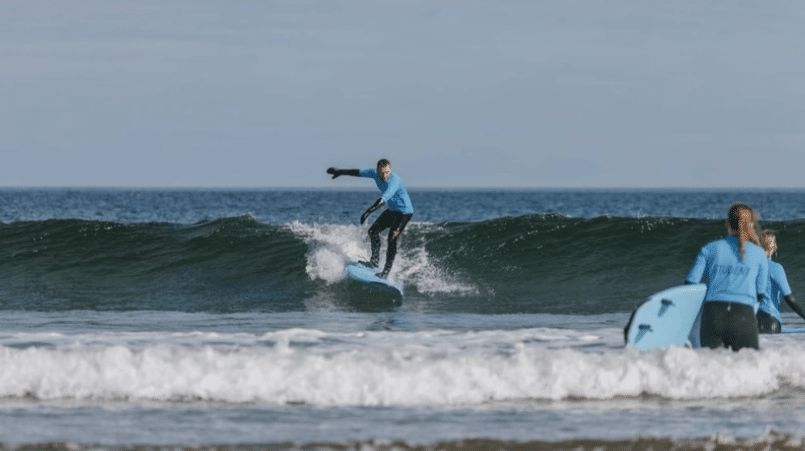 Surf Lesson in Cullen Bay, Scotland gallery 2