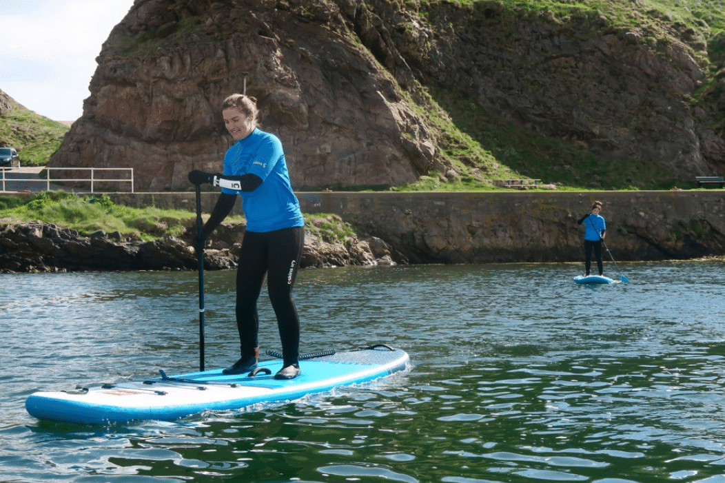SUP Intro Lesson in Portknockie Harbour, Scotland, photo 2