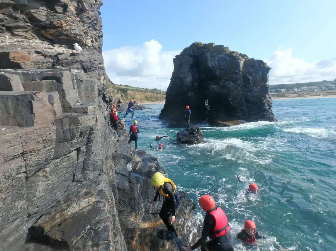 Beginner Coasteering in West Cornwall, photo 5