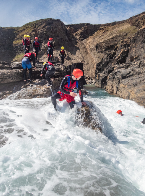 Beginner Coasteering in West Cornwall gallery 9