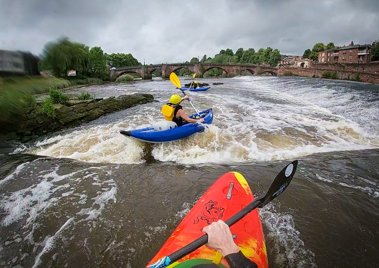 Private White Water Kayak Lesson on the River Dee gallery 3
