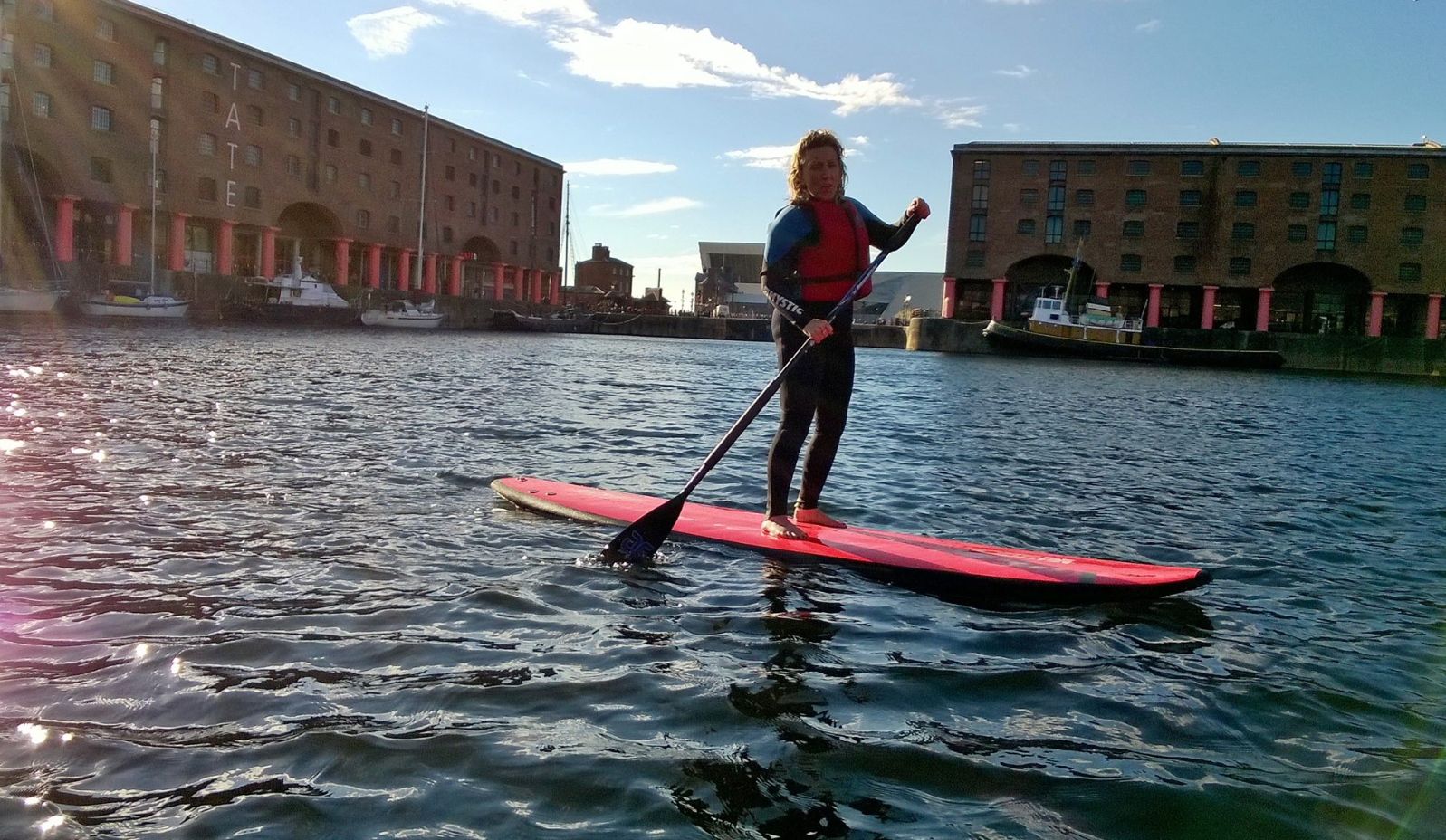 Learn to Paddleboard Session - Queens Dock, Liverpool gallery 4