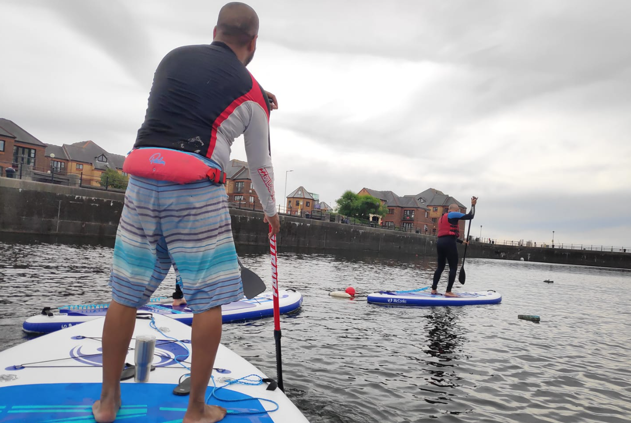 Learn to Paddleboard Session - Queens Dock, Liverpool gallery 5