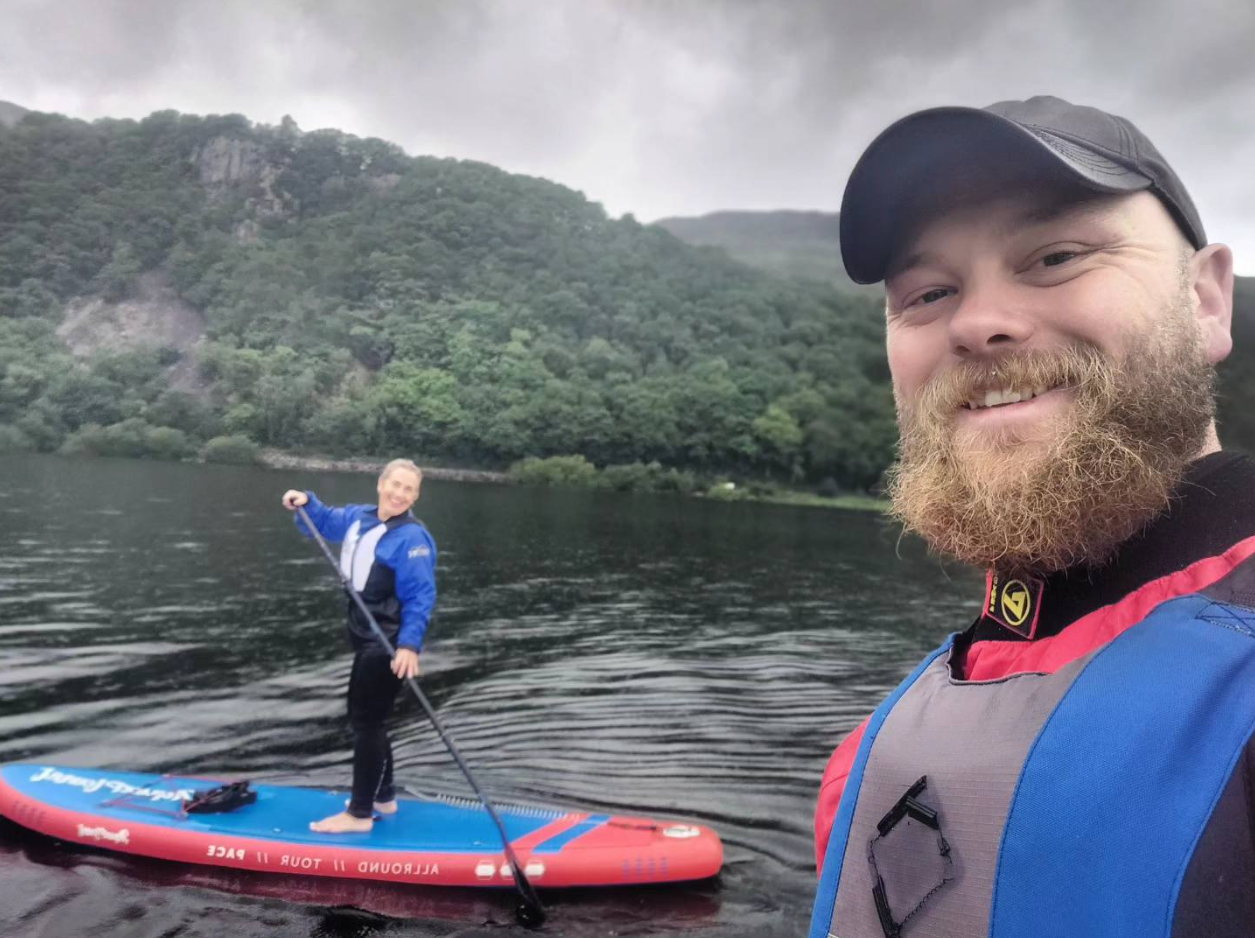 Paddleboarding on Derwent Water, Keswick, photo 4