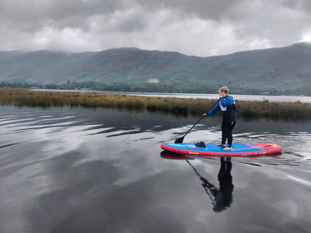 Paddleboarding on Derwent Water, Keswick, photo 5