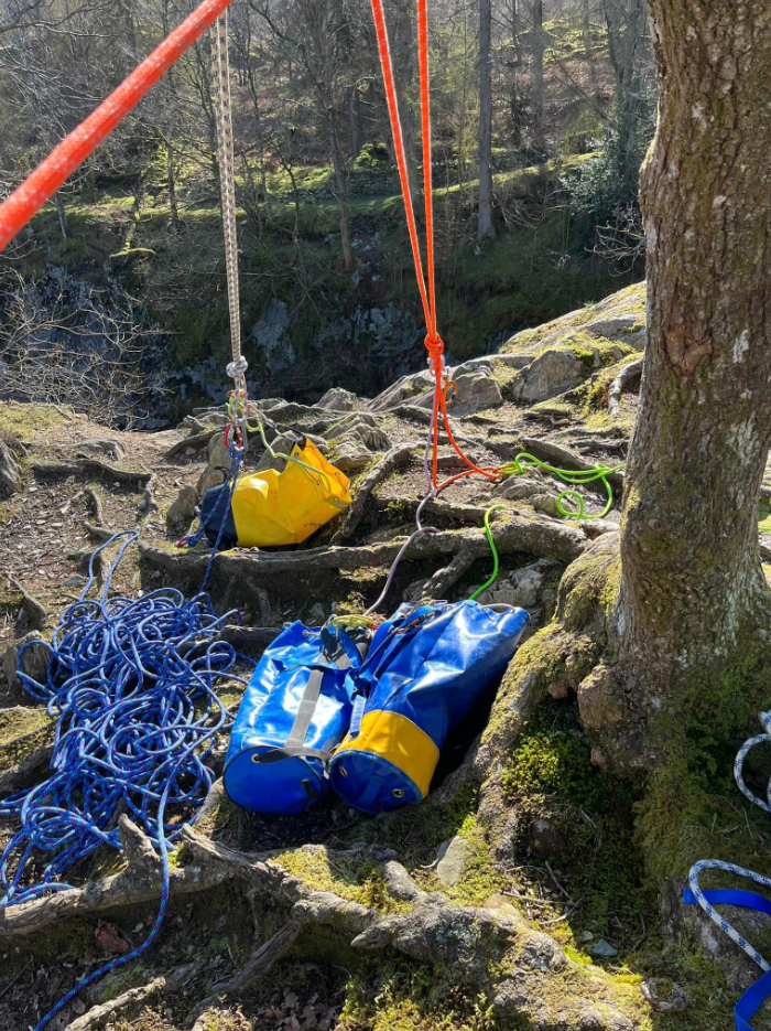 Climbing & Abseiling at Hodge Close Quarry, South Lakes, photo 3
