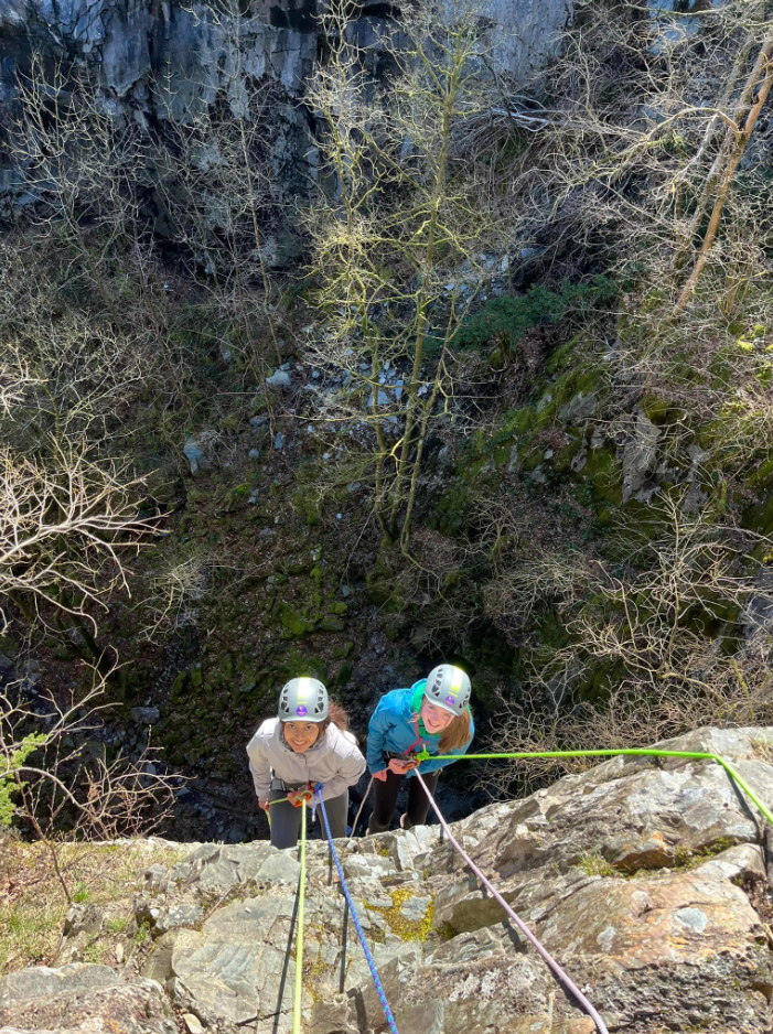 Climbing & Abseiling at Hodge Close Quarry, South Lakes, photo 4