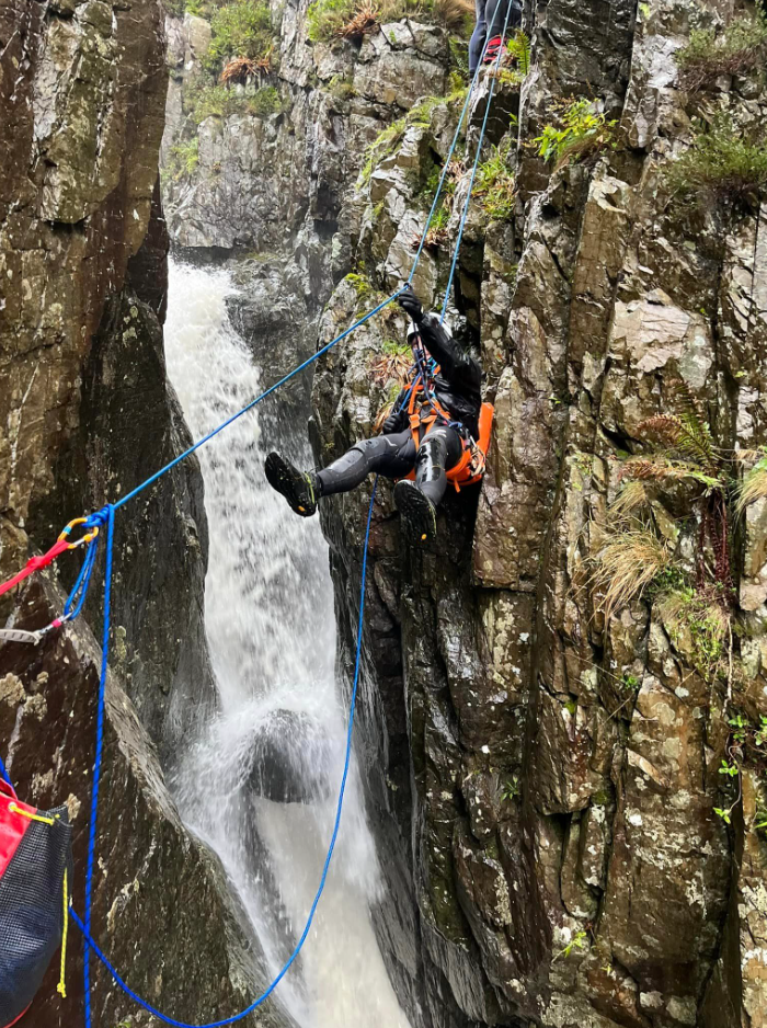 UKCA Gorge & Ghyll Leader Training in the Lake District gallery 2