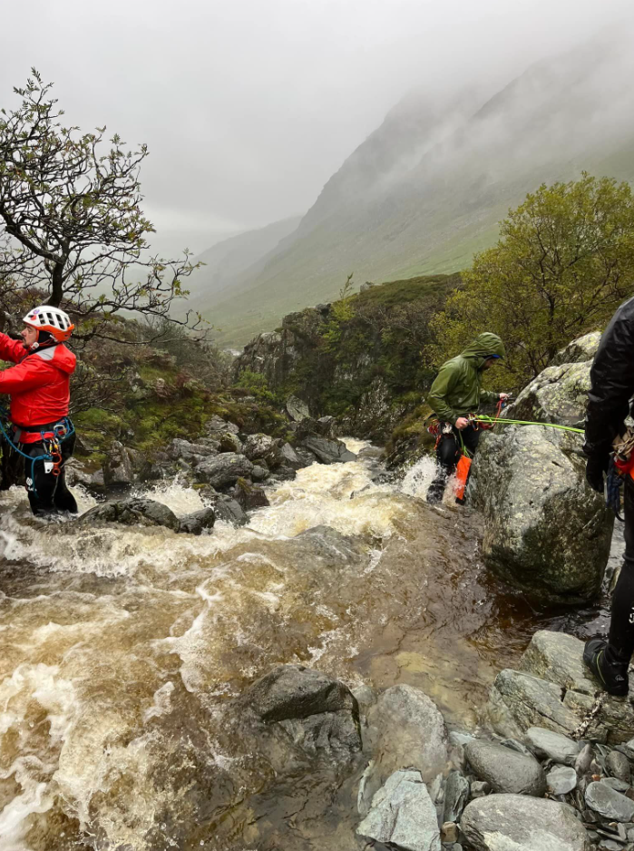 UKCA Gorge & Ghyll Leader Training in the Lake District gallery 6