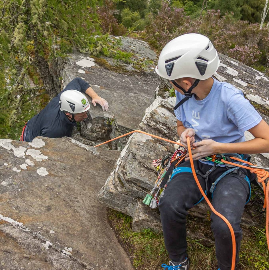 Guided Multi Pitch Climbing Course gallery 3