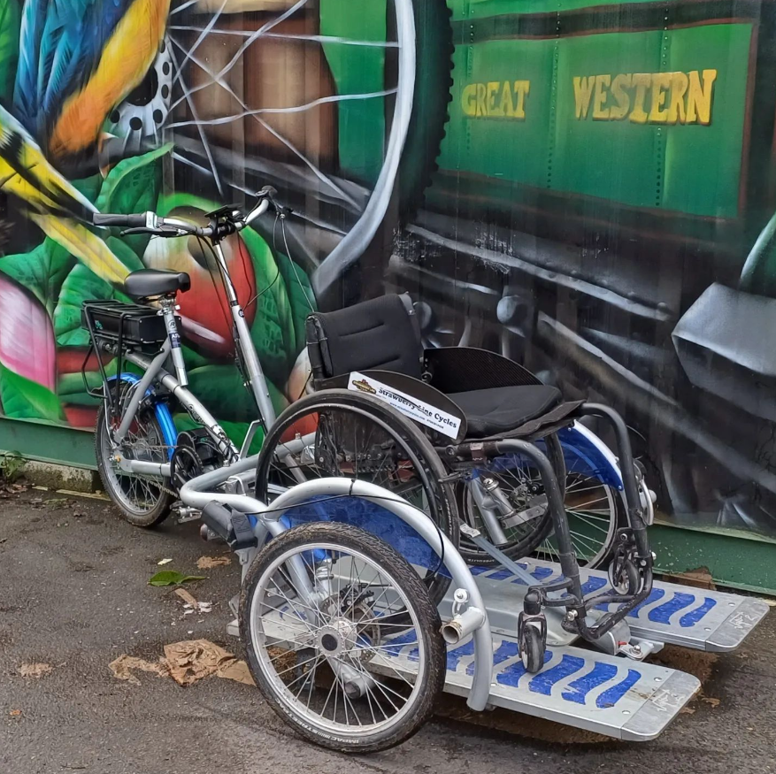 Cycle Rental for The Strawberry line Cycle Path, photo 3
