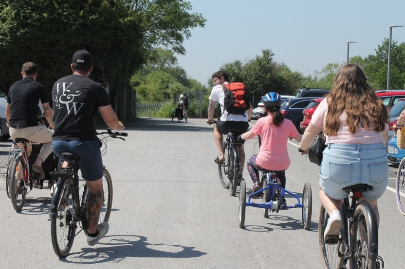 Cycle Rental for The Strawberry line Cycle Path, photo 5