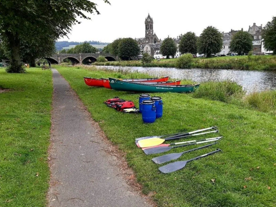 River Tweed Canoe Trip – Glenkinnon to Abbotsford, photo 2