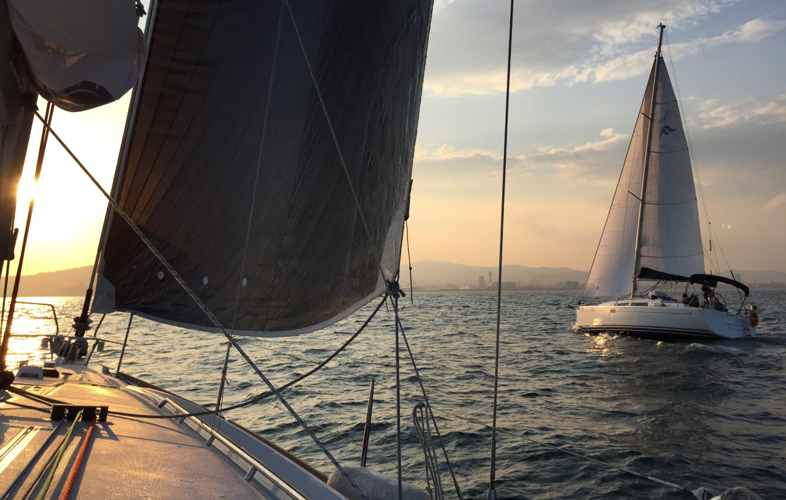 Private Chartered Sailing Sunset Cruise in Barcelona gallery 2