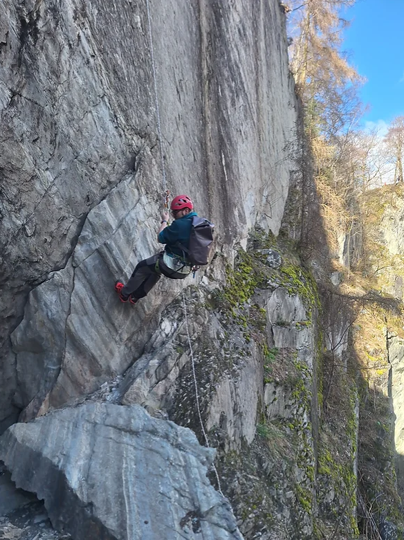 Abseiling Session in Keswick, Langdale, or Coniston gallery 3