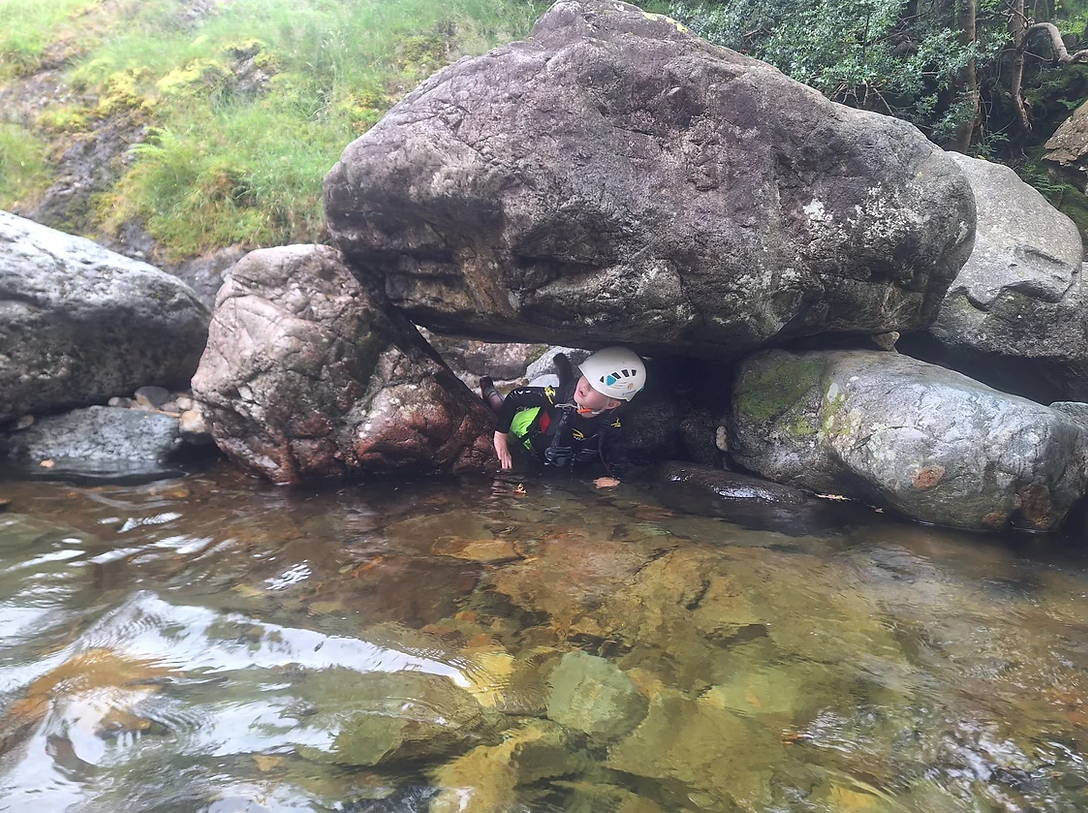 Ghyll Scrambling in Coniston, Langdale and Keswick gallery 2