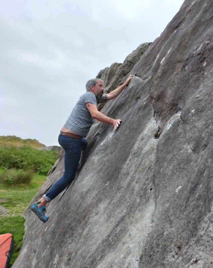 Outdoor Guided Bouldering Coaching in North Wales gallery 7