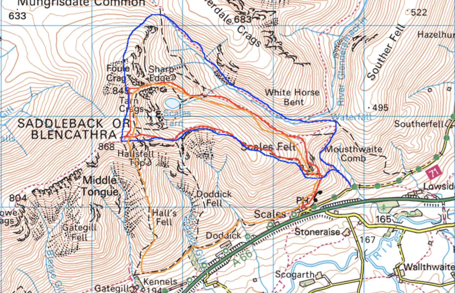 Guided Blencathra Scramble in the Lake District gallery 3