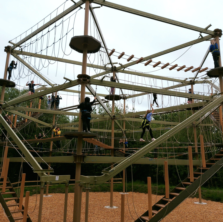 High Ropes Activity Session in North Devon - adventuro