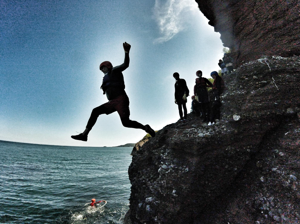 Small Group Private Coasteering Geopark Tour in Torquay, Devon gallery 3