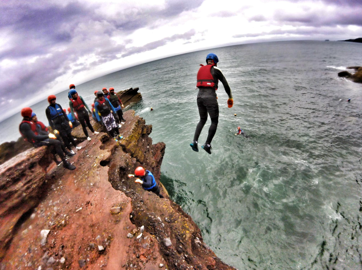 Small Group Private Coasteering Geopark Tour in Torquay, Devon gallery 4