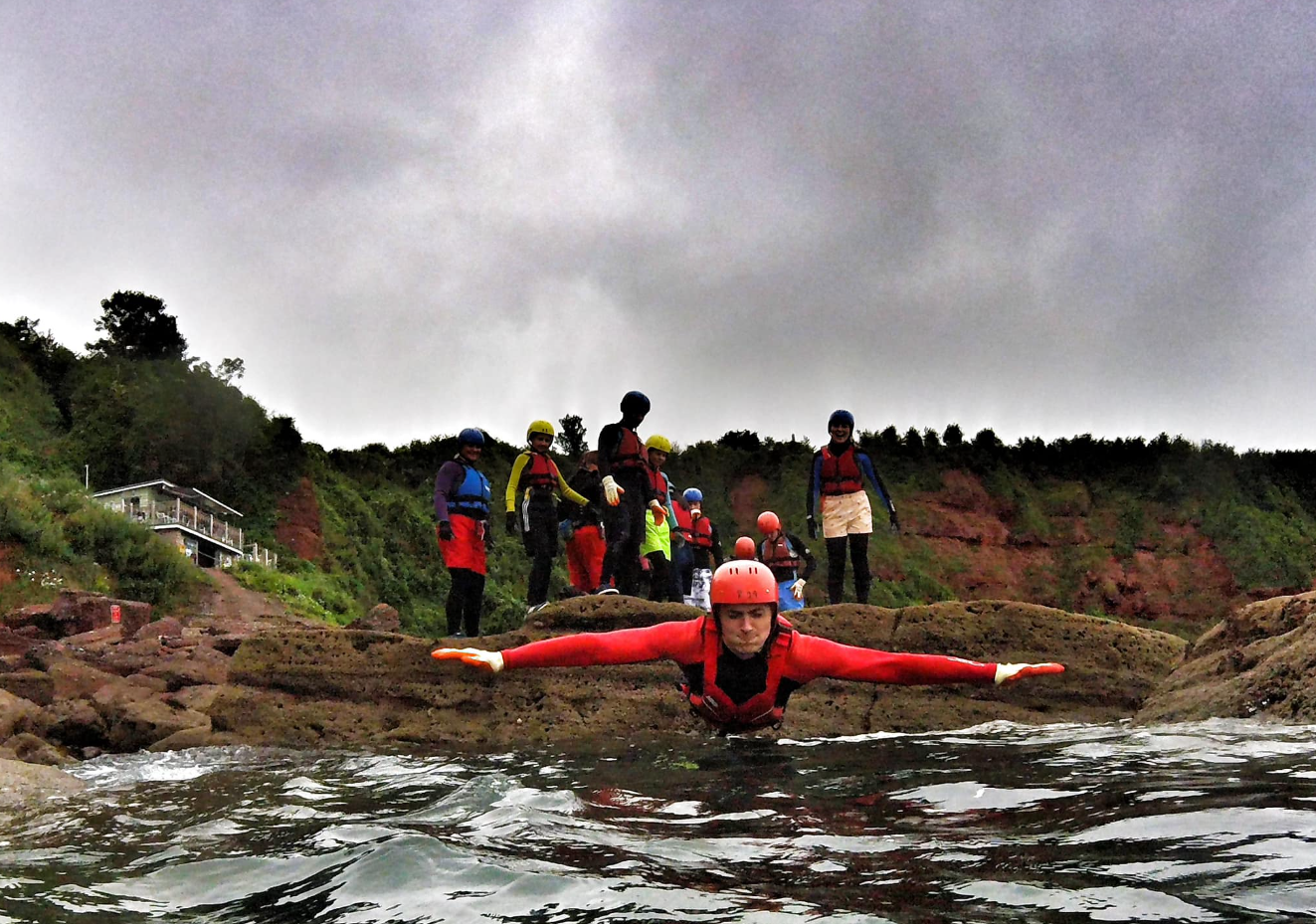 Small Group Private Coasteering Geopark Tour in Torquay, Devon gallery 6