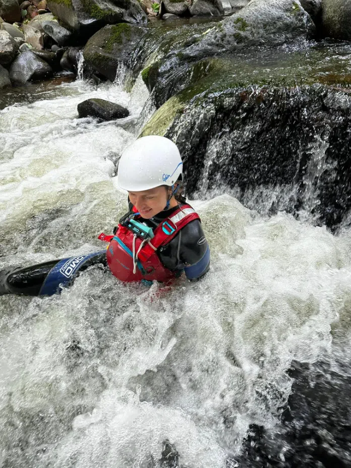 Family Gorge Walking in the River Turret, Scotland, photo 5