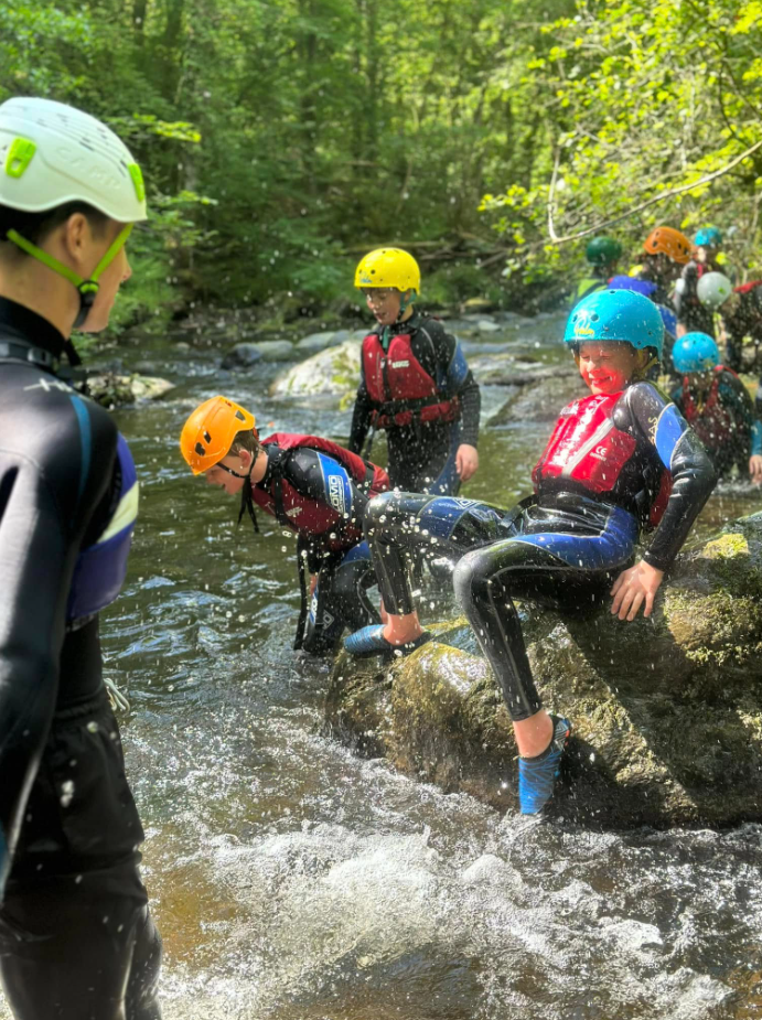 Family Gorge Walking in the River Turret, Scotland gallery 3