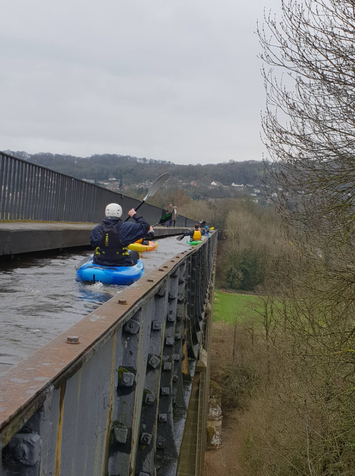 Kayak Aqueduct Cruise in Llangollen, North Wales gallery 5