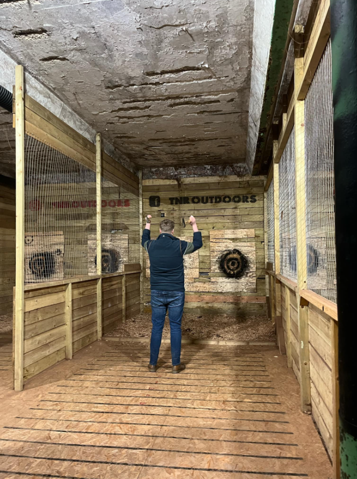 Axe Throwing Sessions in Llangollen gallery 5