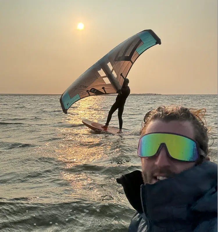 Wingfoiling First Flights on Wallasey Beach, photo 5