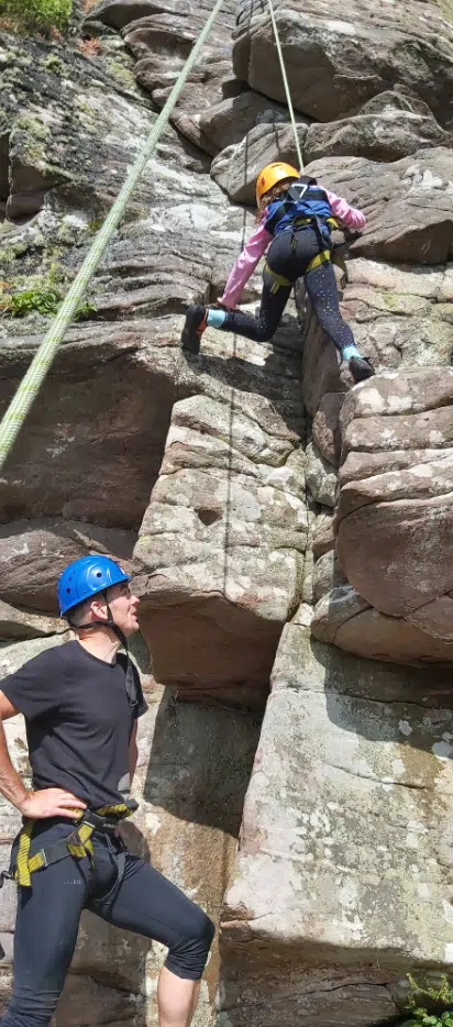 Rock Climbing and Abseiling in Sheildaig, Scotland, photo 3