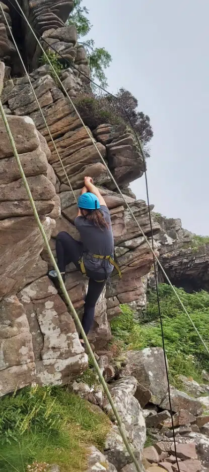 Rock Climbing and Abseiling in Sheildaig, Scotland, photo 4