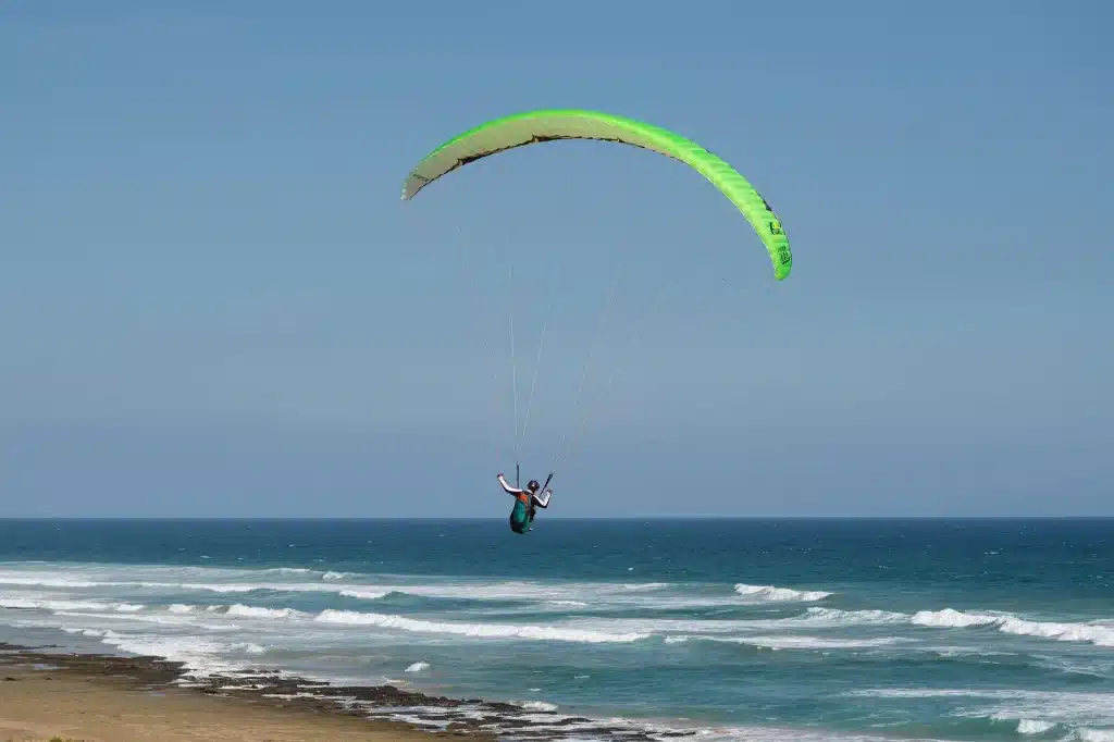How does it feel to paraglide - adventure