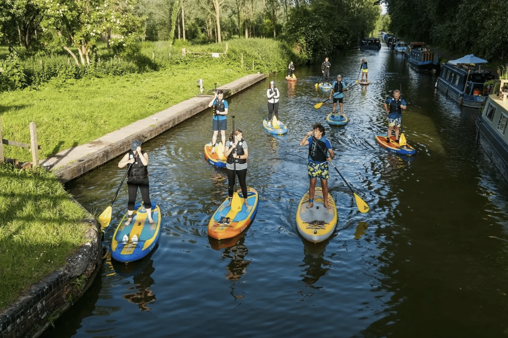Guided Paddleboard Experience Tour in Wallingford, photo 4